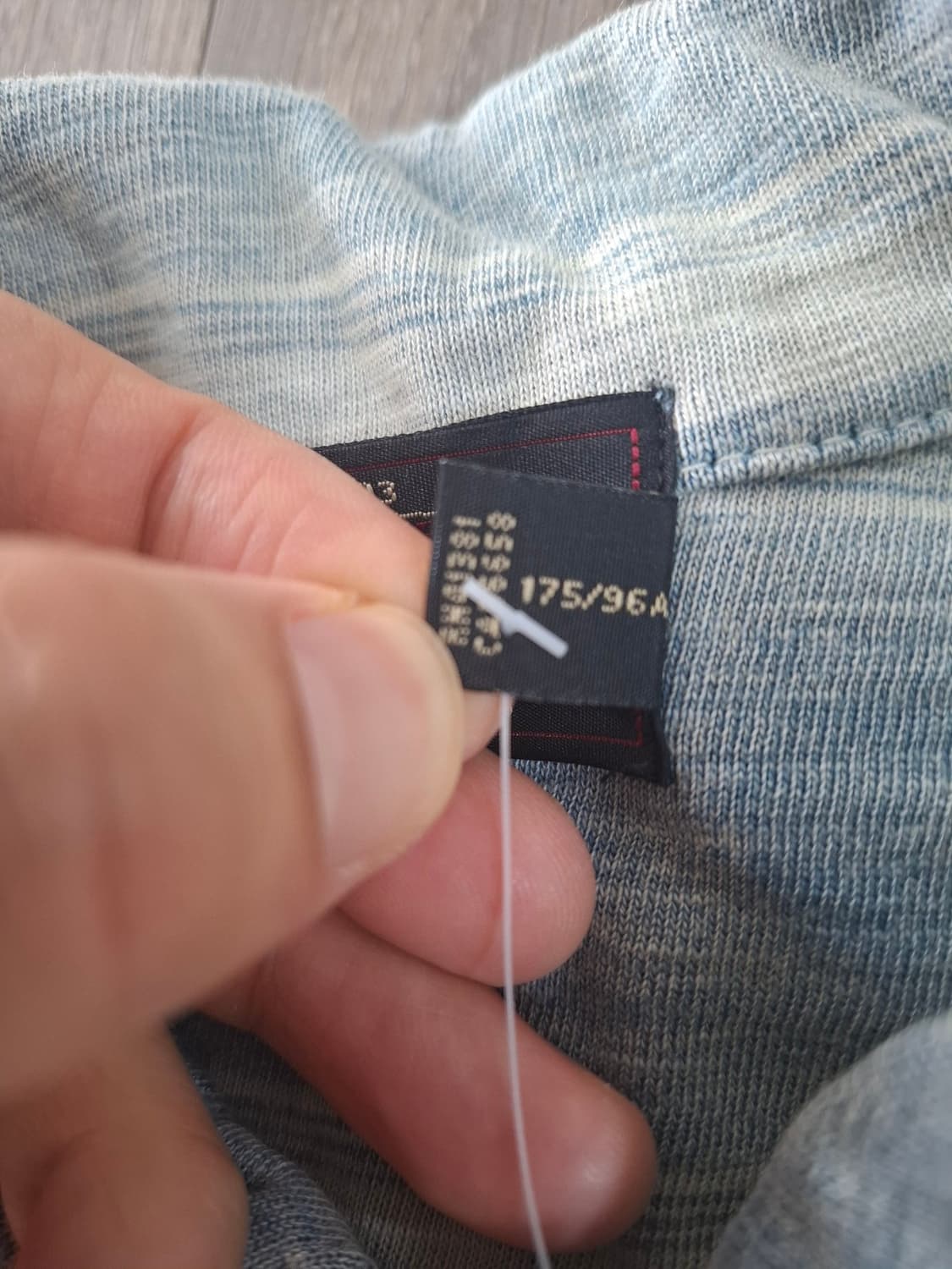 M RRL 인디고 스트라이프 저지 캠프 셔츠 상품이미지5