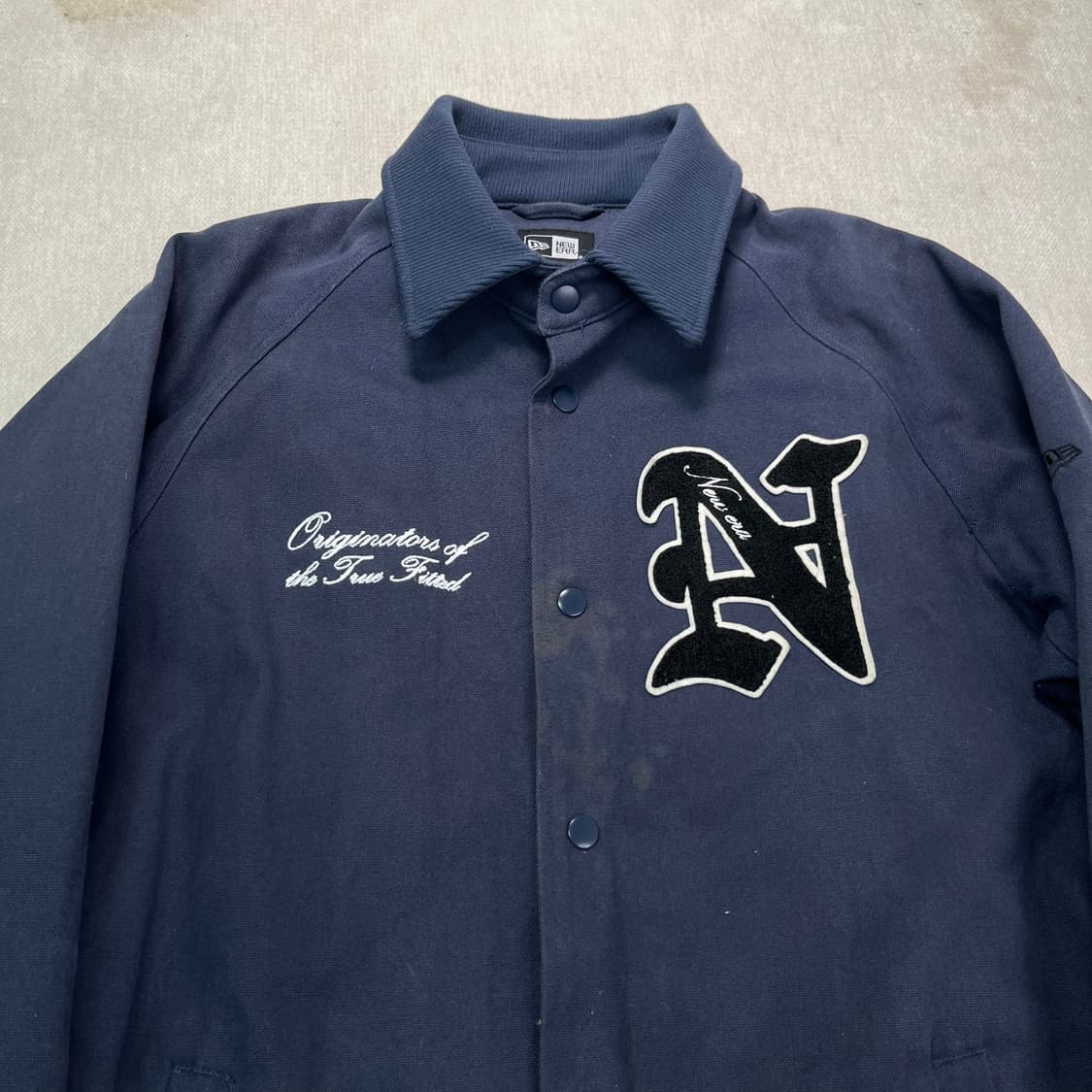 100 뉴에라 데님 바시티 자켓 상품이미지2