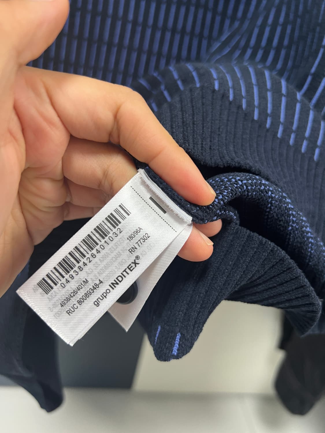 자라 남성 니트 폴로 셔츠 M 상품이미지4