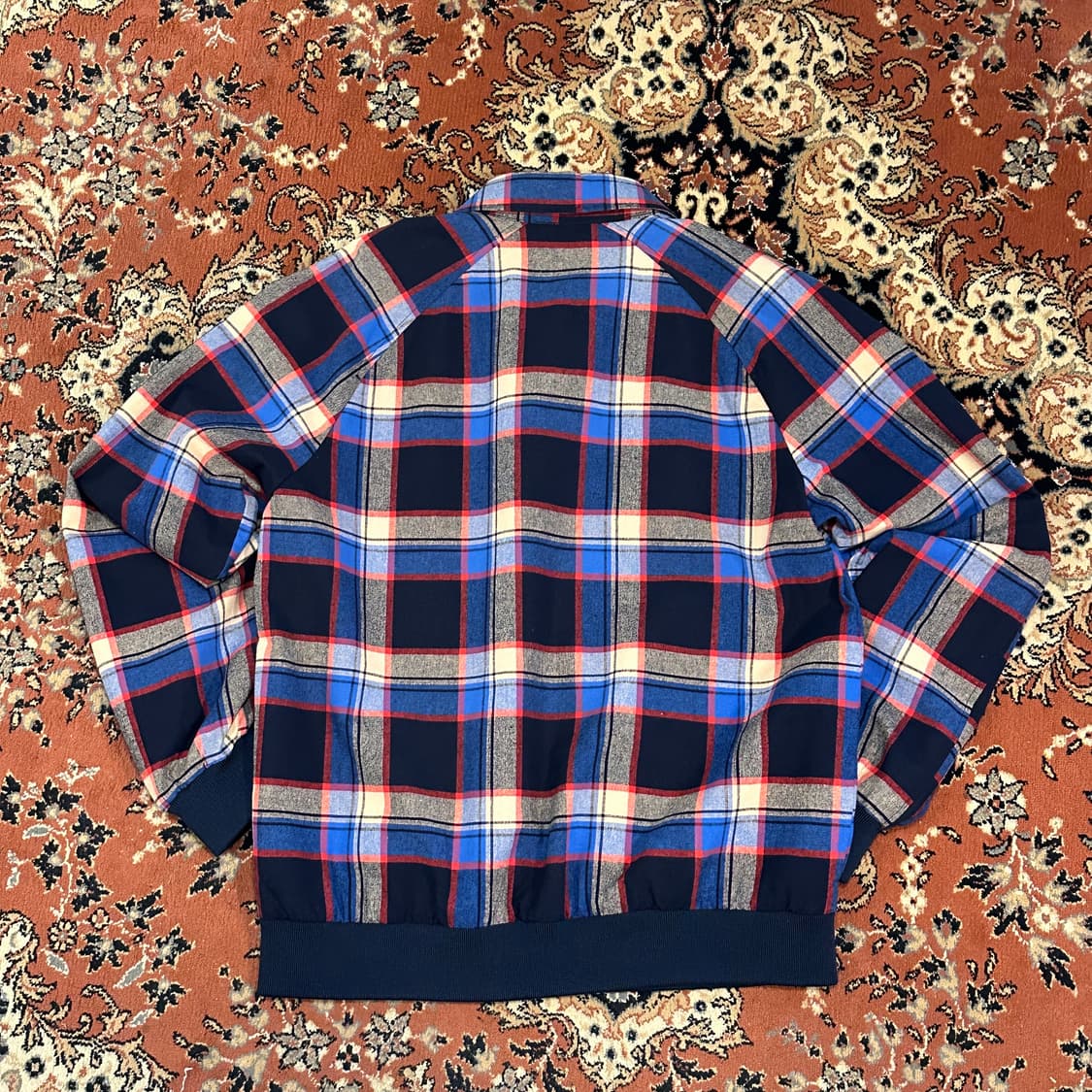 ASOS 체크 해링턴 자켓 (L) 상품이미지4
