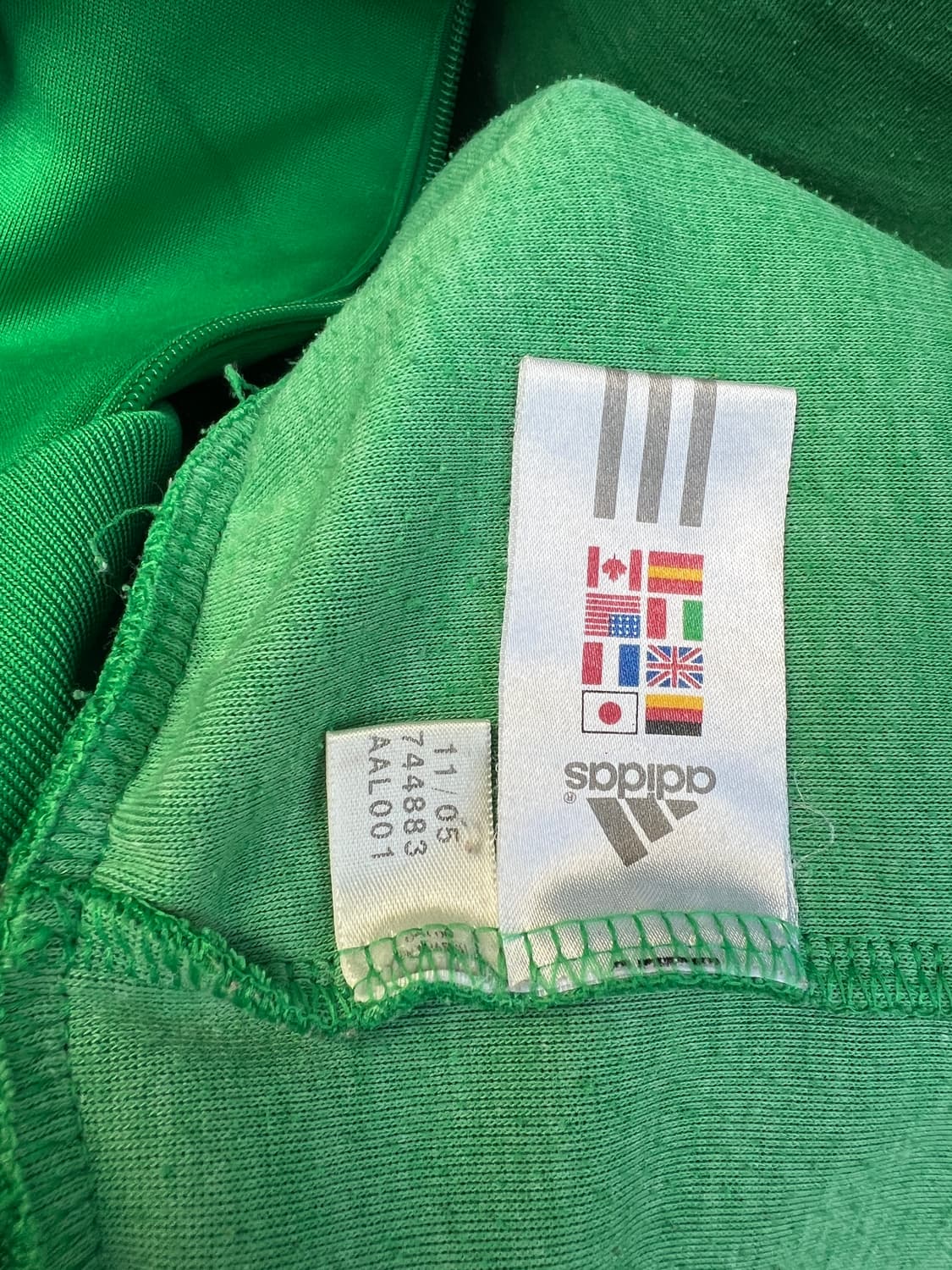 아디다스 트랙자켓 (브라질 컬러)  상품이미지6