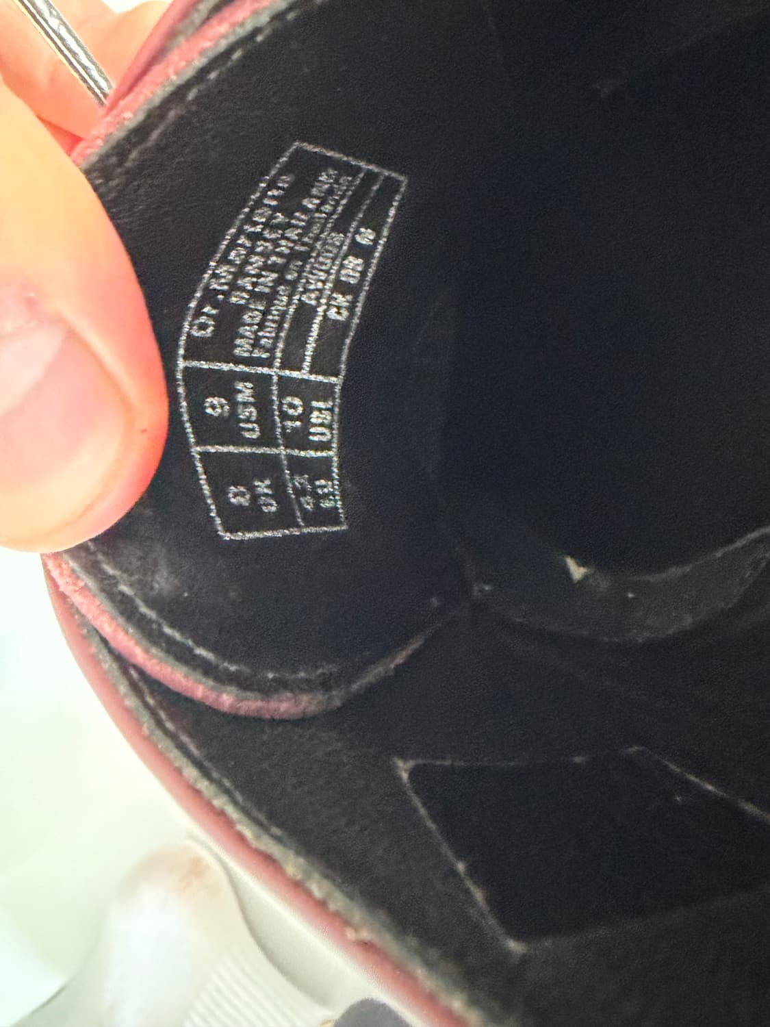 닥터마틴 램지 버건디 상품이미지5