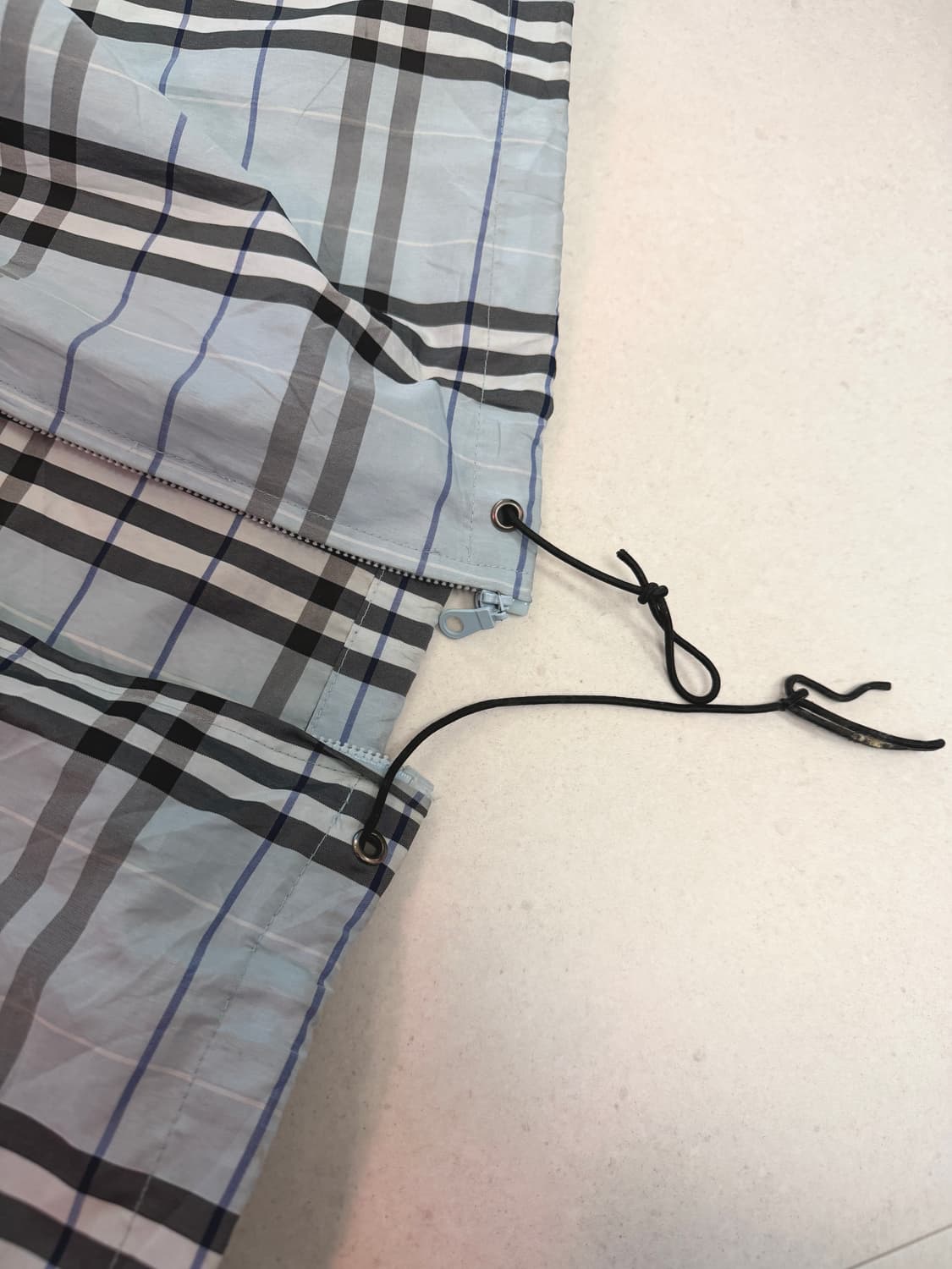 버버리 체크 바람막이 상품이미지3