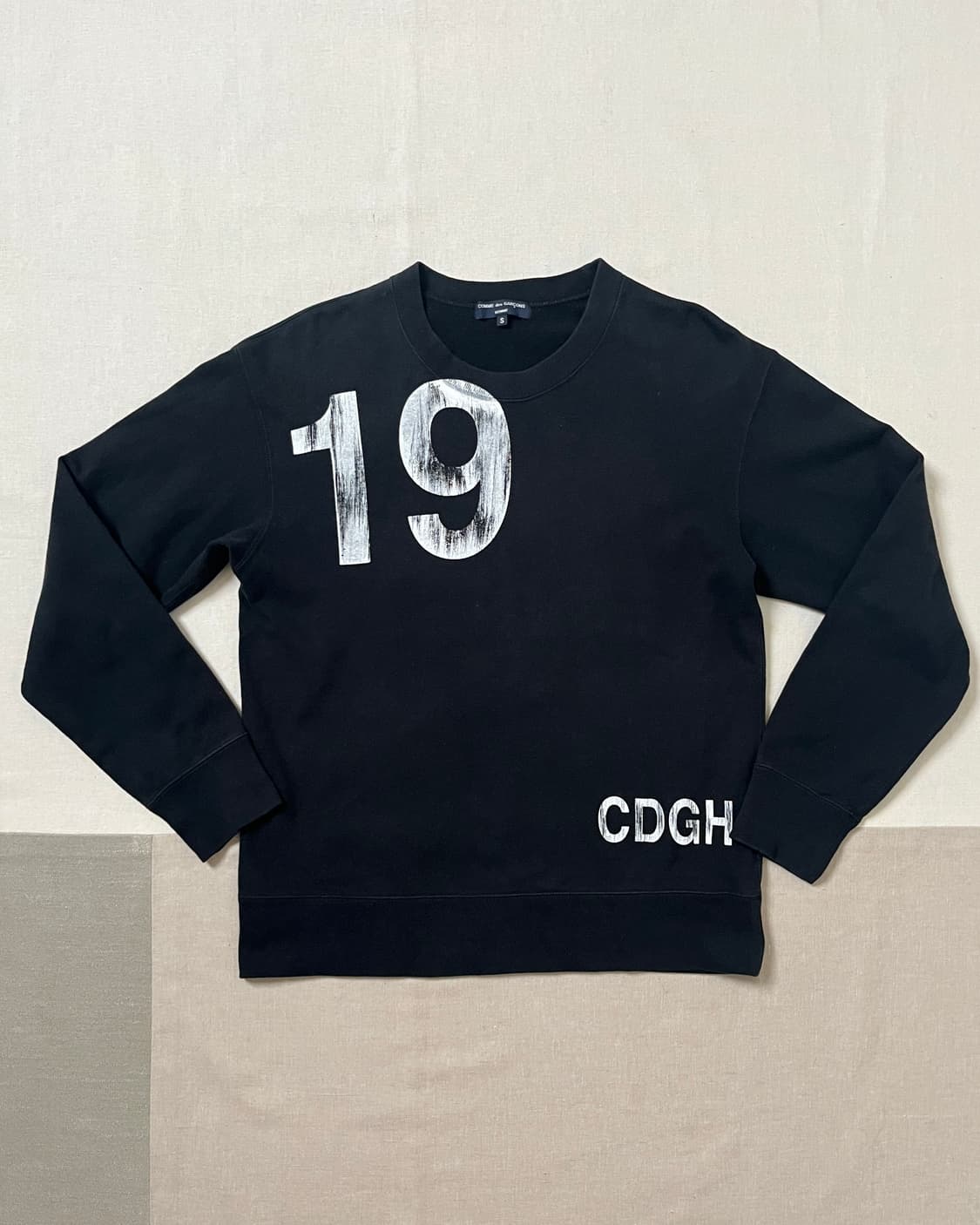 꼼데가르송 옴므 06ss 넘버 그래픽 스웻셔츠 맨투맨 상품이미지4