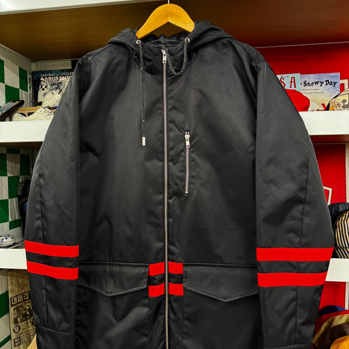 빌리어네어 보이즈 클럽 BBC 백포인트 후드 코트 (M)   상품이미지4