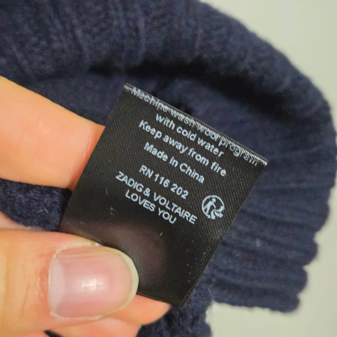 쟈딕앤볼테르 울 폴라 니트 / 여성 니트 상품이미지6