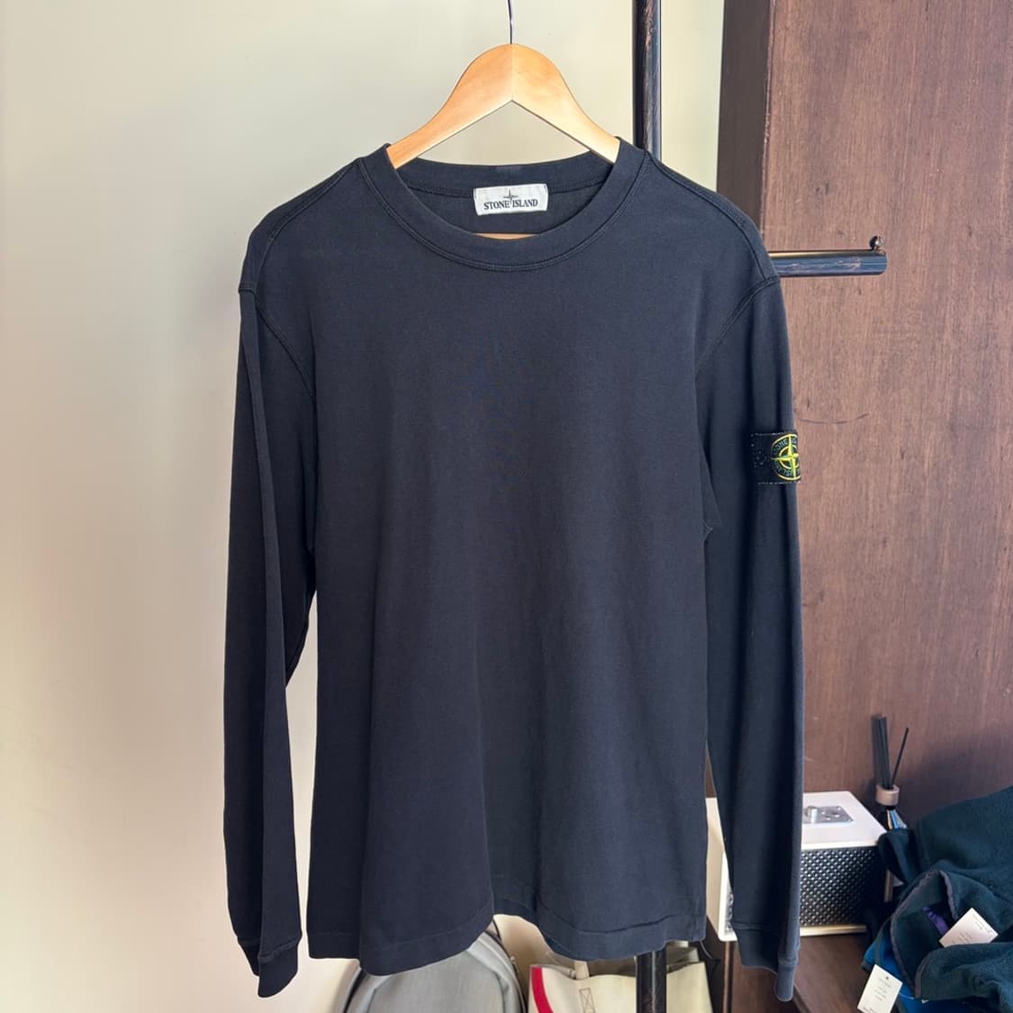 15772 - 스톤아일랜드 블랙 와펜 롱슬리브 상품이미지2