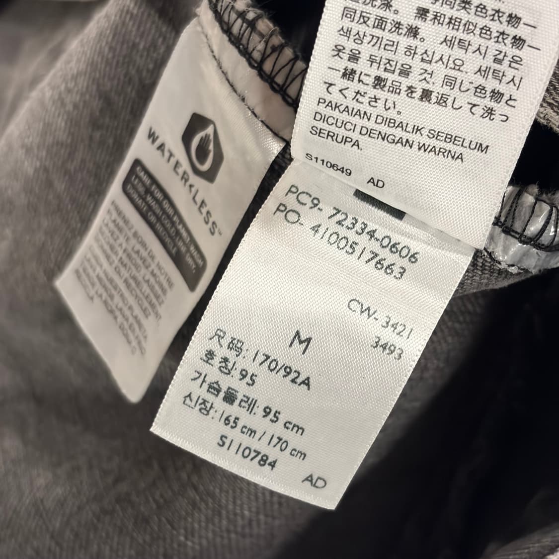 [M] 리바이스 스탠다드핏 데님 트러커 자켓 블랙 B679 상품이미지8