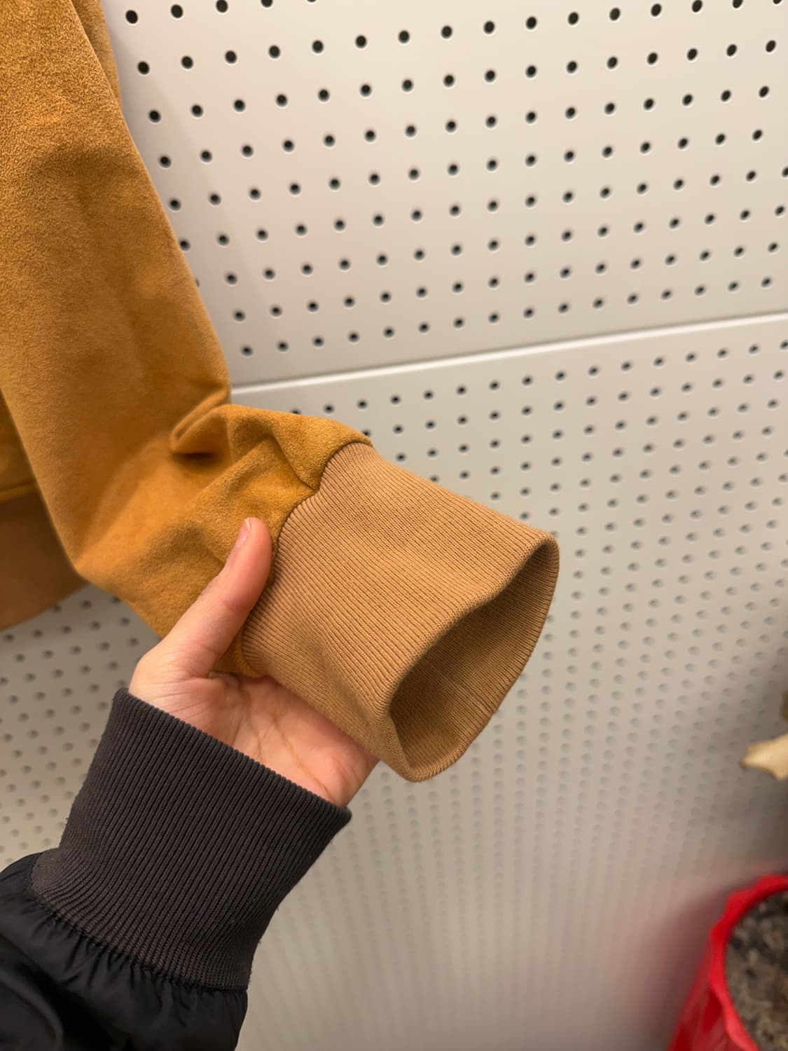 미스치프 스웨이드 봄버 자켓  상품이미지4