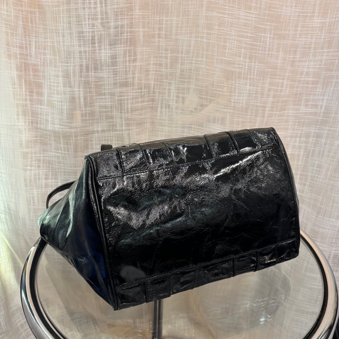 정품 MCM 에나멜 숄더백     상품이미지5