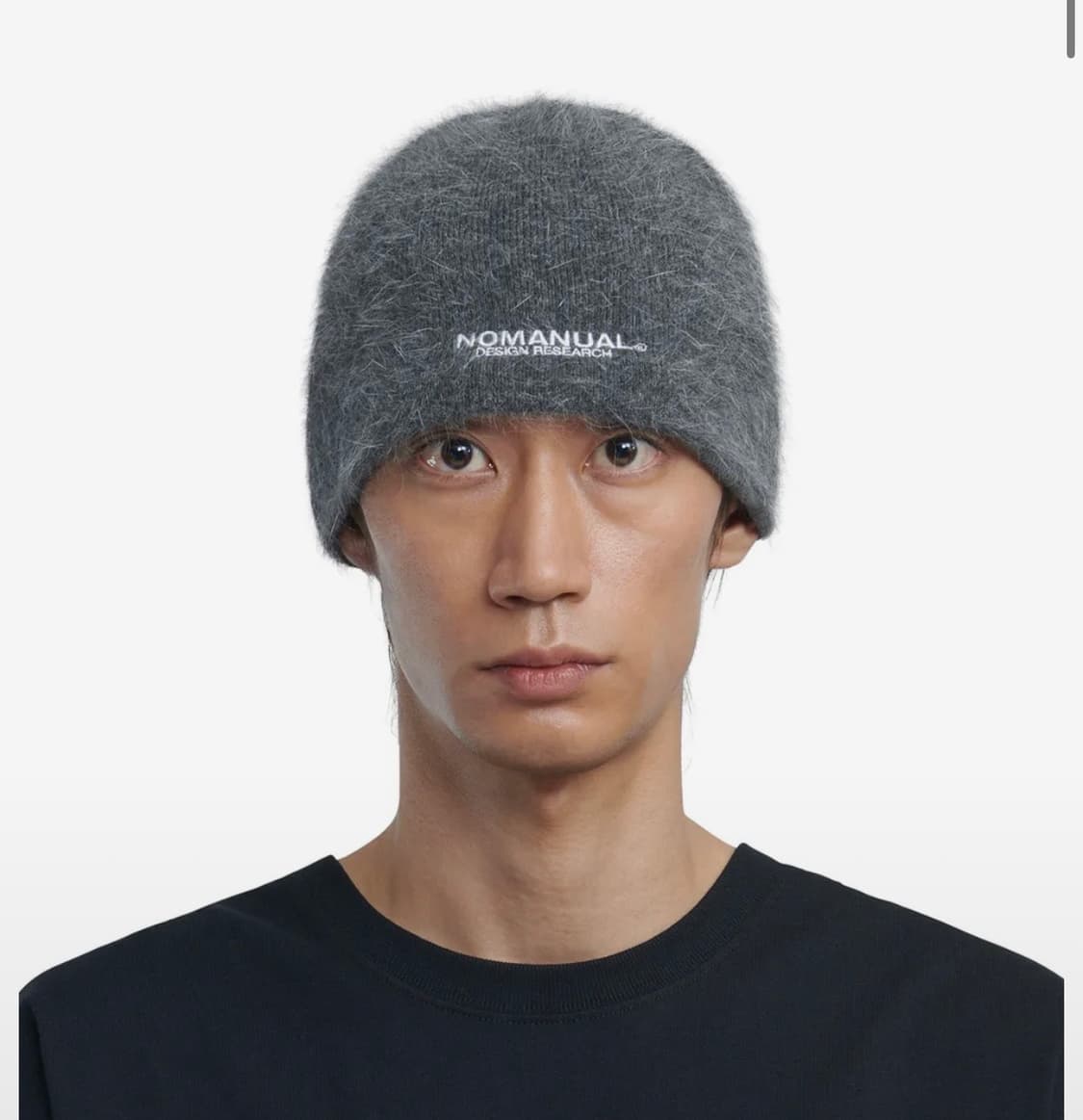노매뉴얼 비니 차콜 상품이미지2