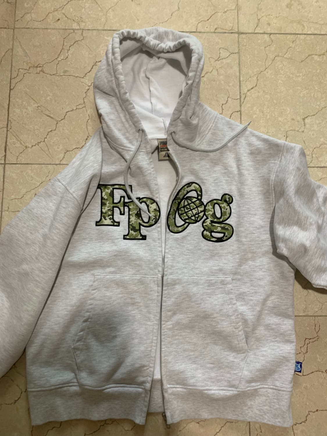 퍽댓너드샵 후드집업 m사이즈 거의 새상품 상품이미지4