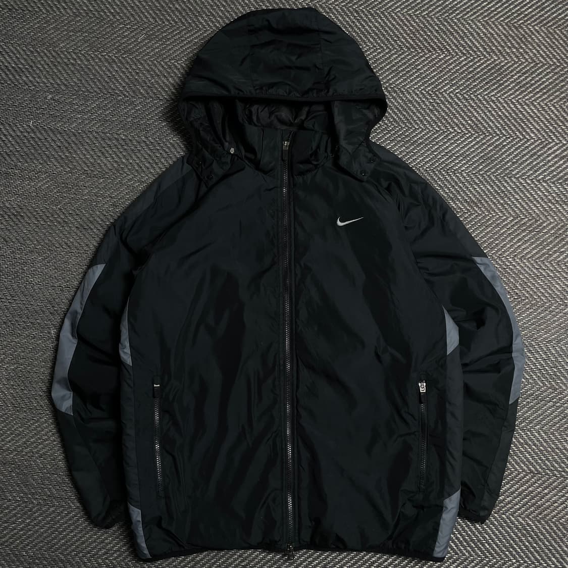 나이키 스우시 스톰핏 배색 디테일 후드 바람막이o 5396 상품이미지1