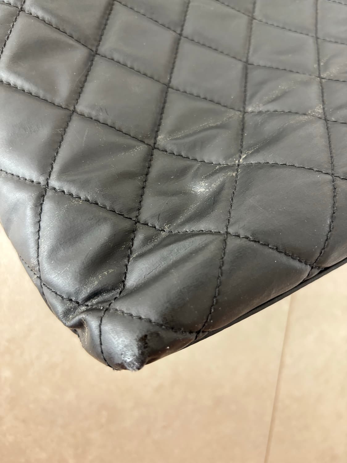 샤넬 블랙 퀼팅 체인 숄더백 3번대 상품이미지8