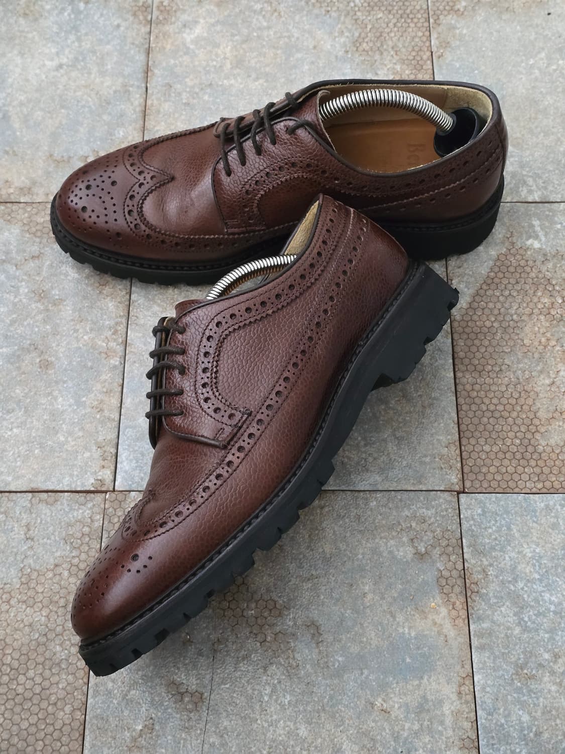 (250)버윅 4225 롱 윙팁 구두 상품이미지3