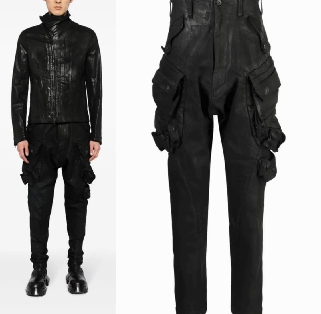 23FW 왁스코팅 가스마스크 팬츠 구합니다 상품이미지1