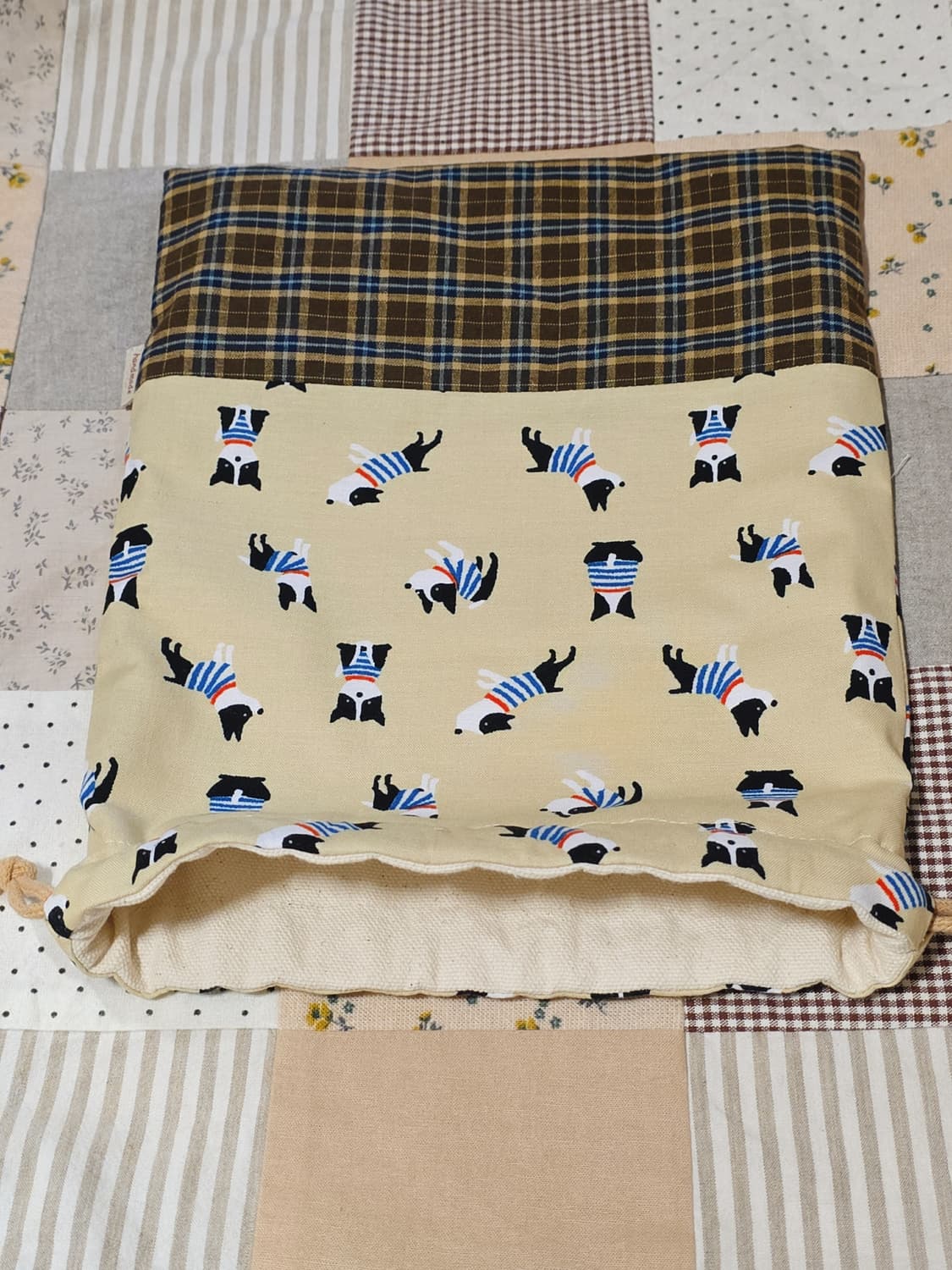 핸드메이드 세로가 긴 파우치 상품이미지8