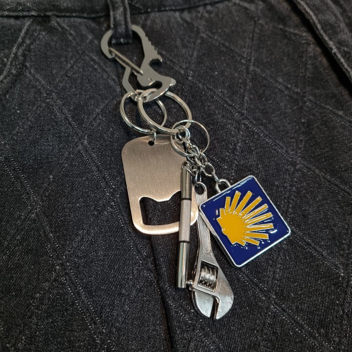 "Urban Key" 어반키 실버 키링 silver keychain 상품이미지4