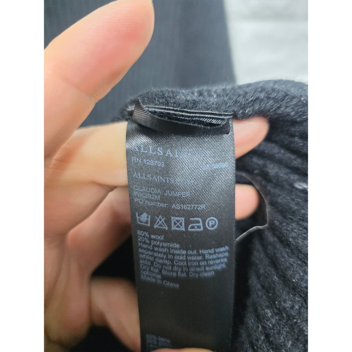 택포) 올세인츠 클라우디아 터틀넥 Free 상품이미지3