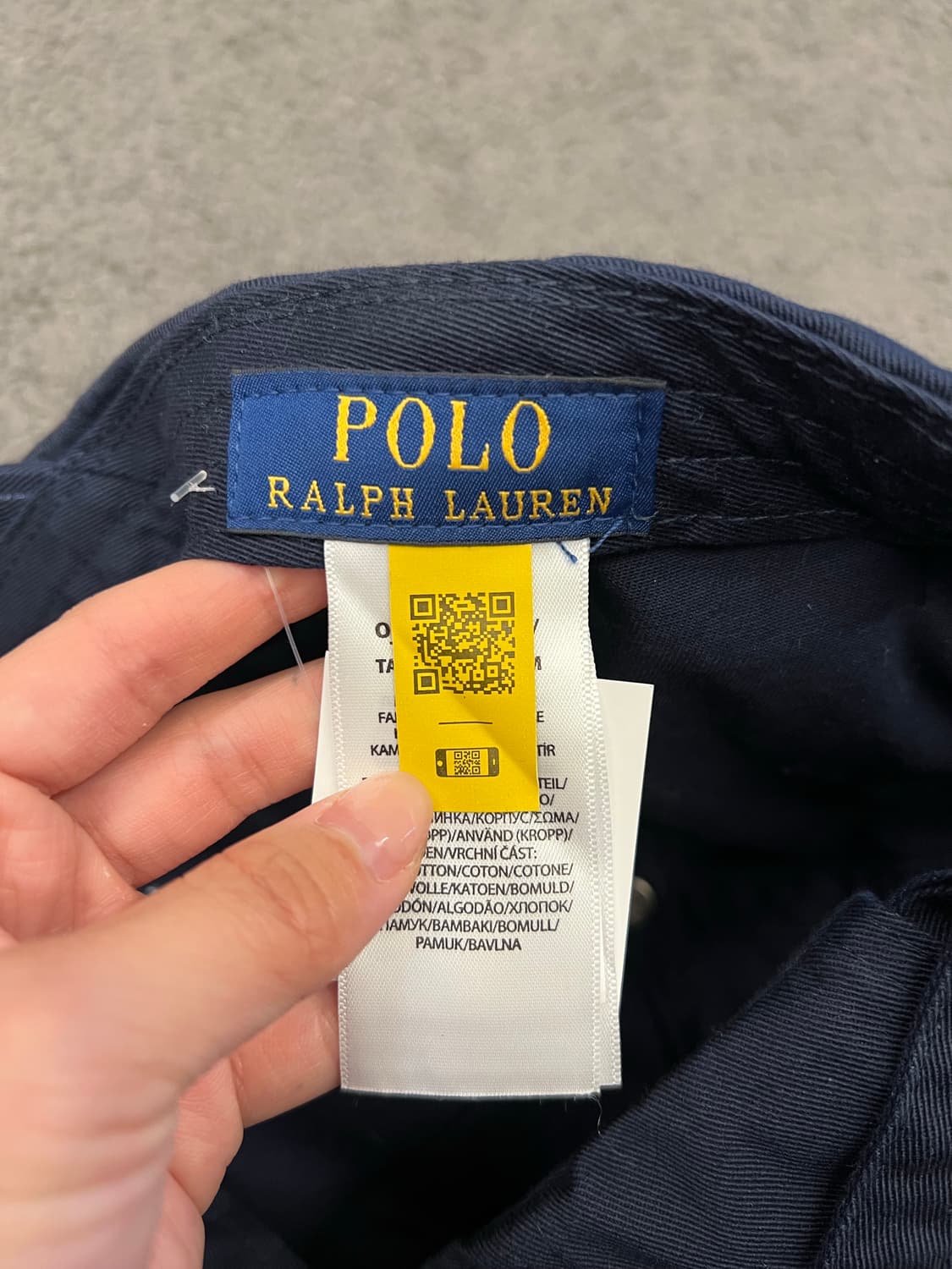 폴로랄프로렌 네이비 볼캡 상품이미지4