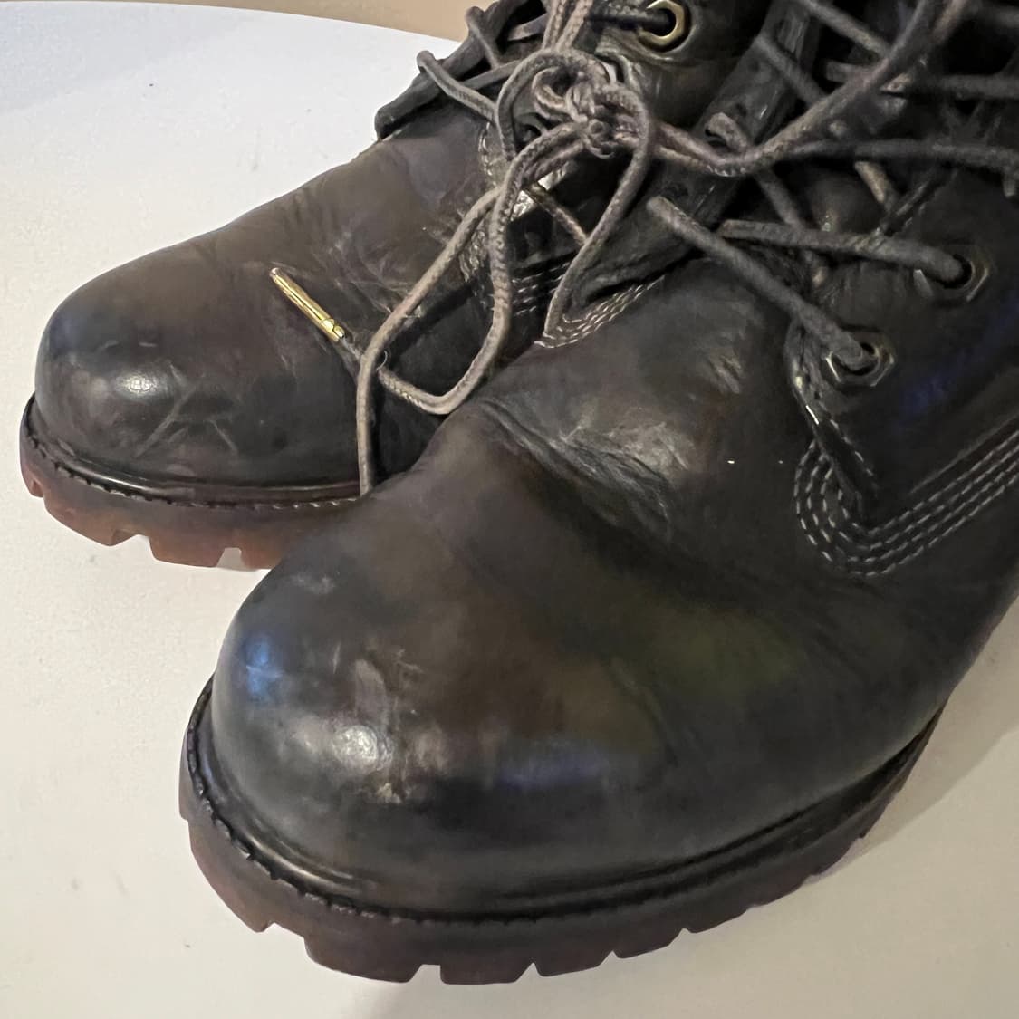 팀버랜드 6인치 프리미엄 레더 블랙 부츠 상품이미지5