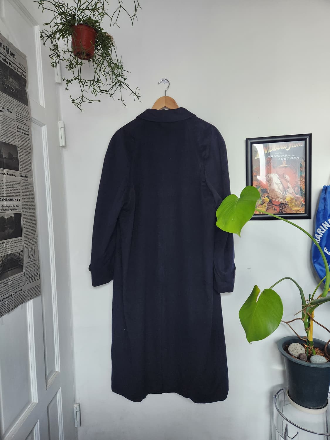 80s 올드 레노마 울 캐시미어 발마칸 코트(ITALYmade) 상품이미지5