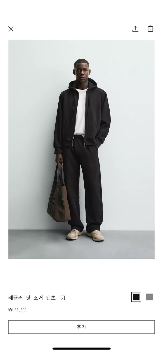 자라 오리진 트레이닝팬츠 상품이미지4