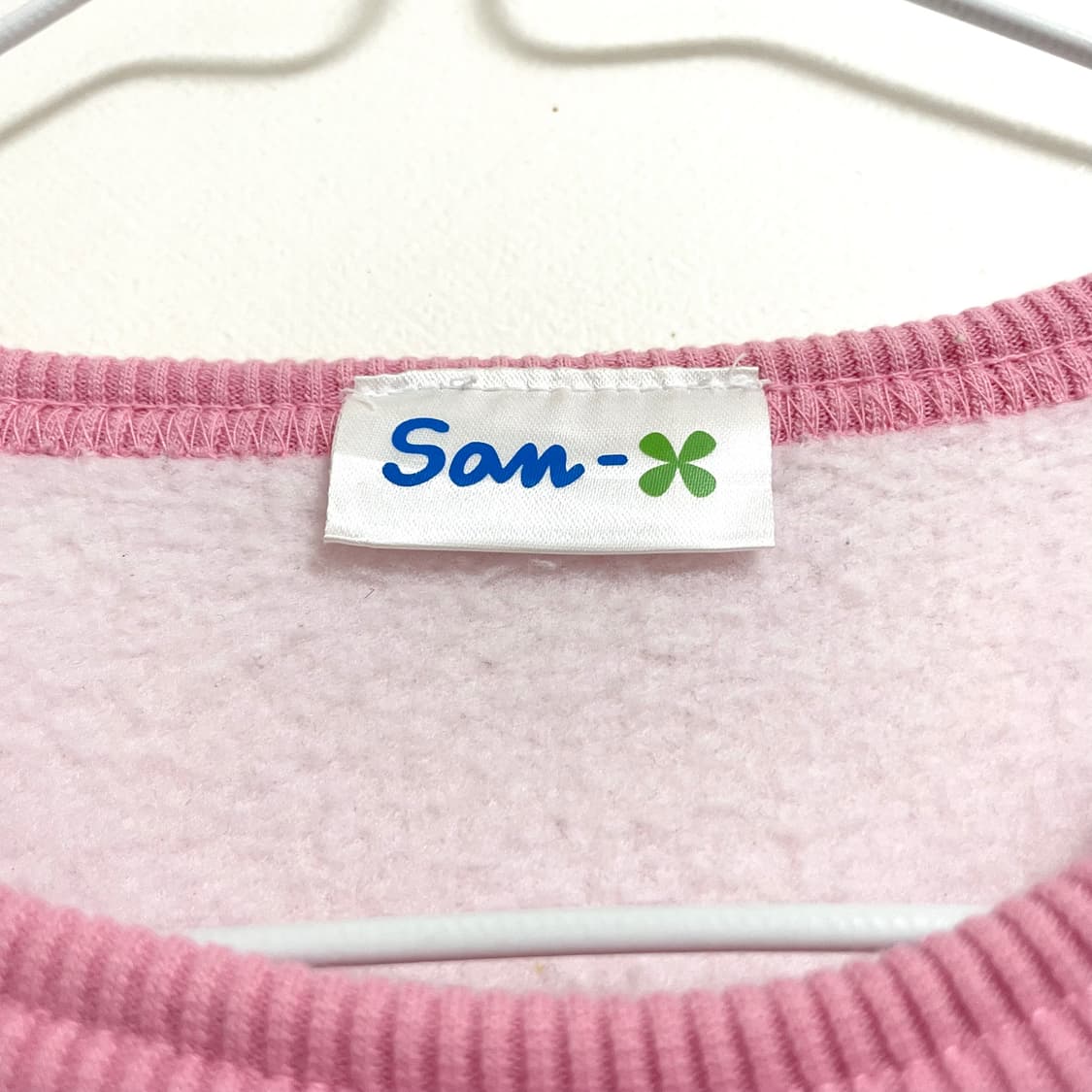 Rilakkuma 고전 리락쿠마 핑크 롱슬리브 리락쿠마티셔츠 코리락쿠마 상품이미지5