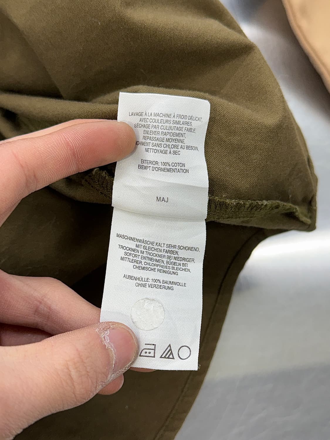 컬럼비아 카키 믹스 패치워크 헌팅 셔츠 상품이미지9