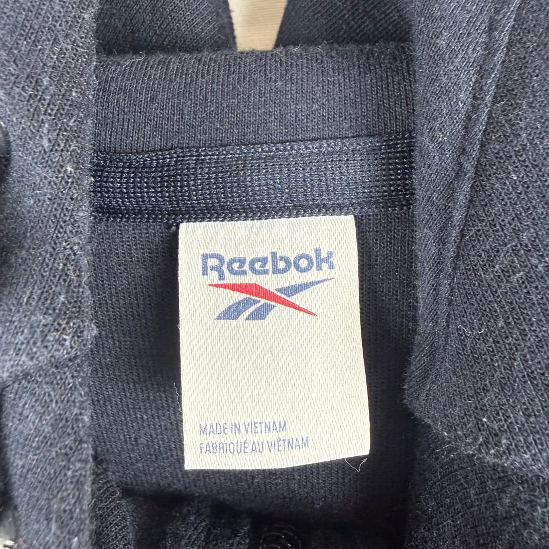 (무료배송)M) 리복 트레이닝 후드집업 네이비 상품이미지3