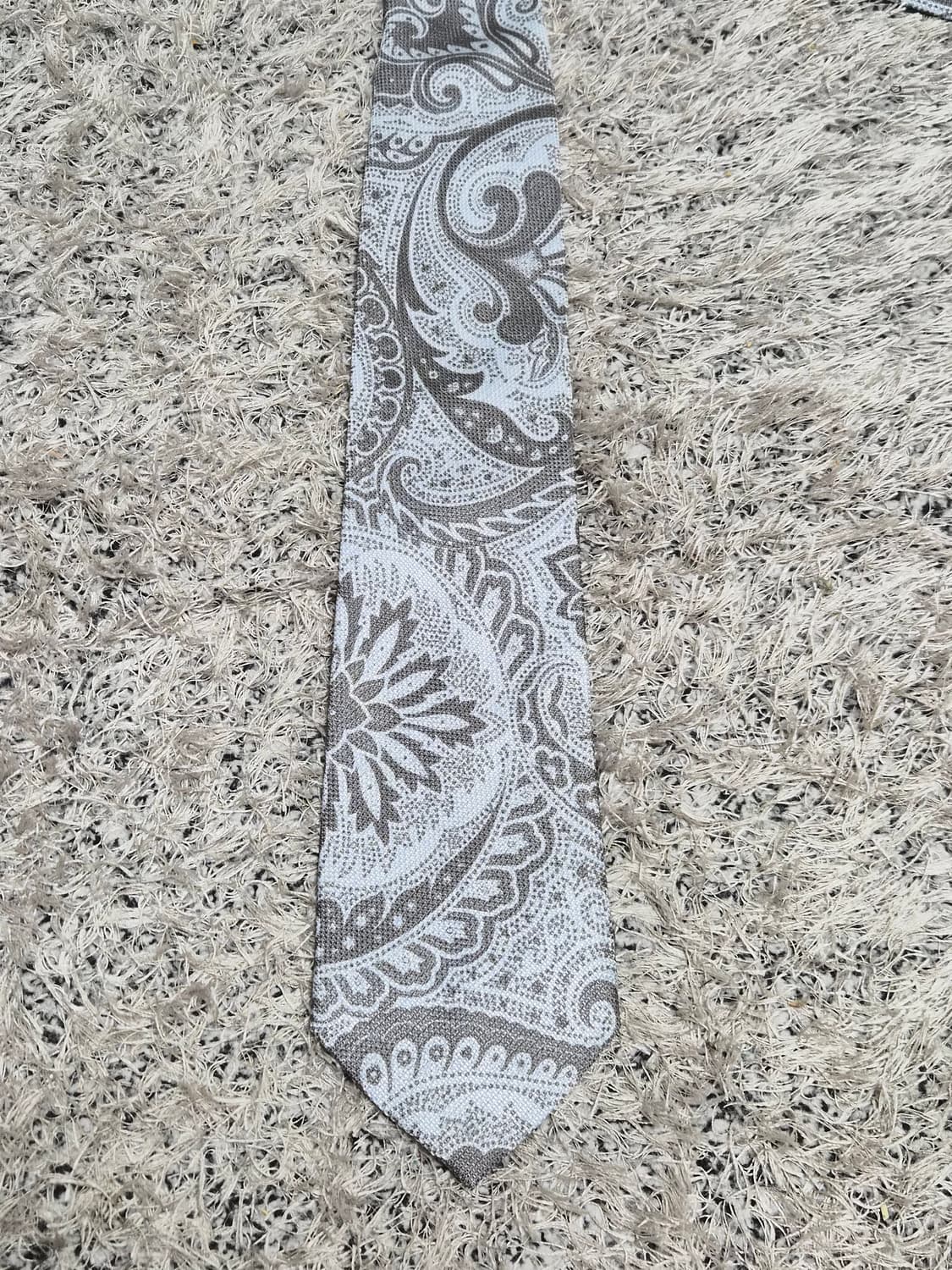 에르메네질도제냐Zegna 페이즐리 넥타이 Free - N29 상품이미지2