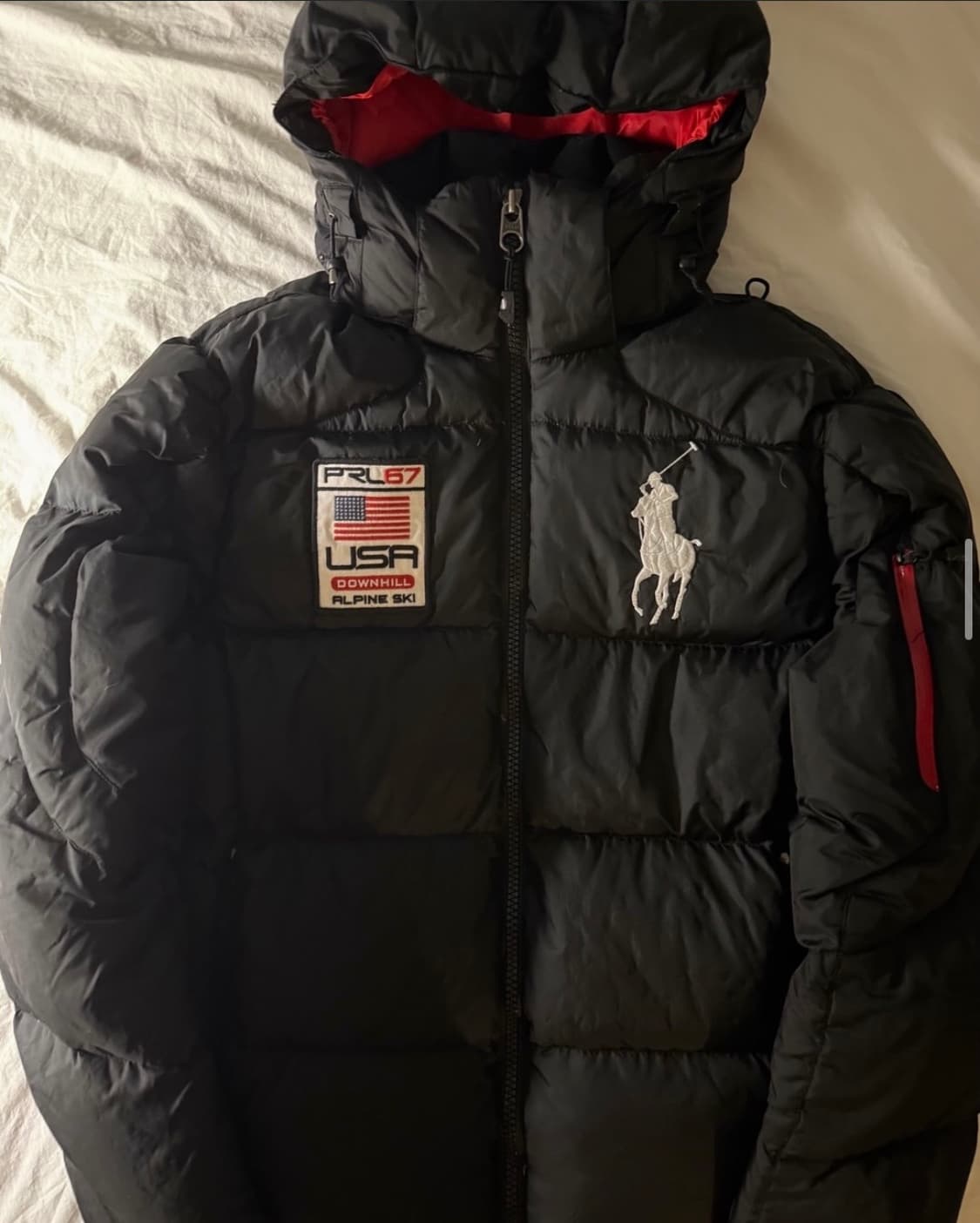 (구매글)폴로 빅포니 usa 블랙 패딩 XL 구해요!! 상품이미지1