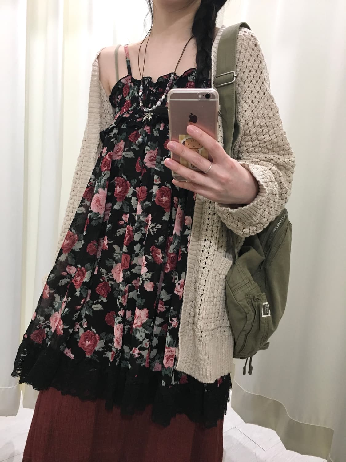 Loose Fit Crochet Cardigan 상품이미지4