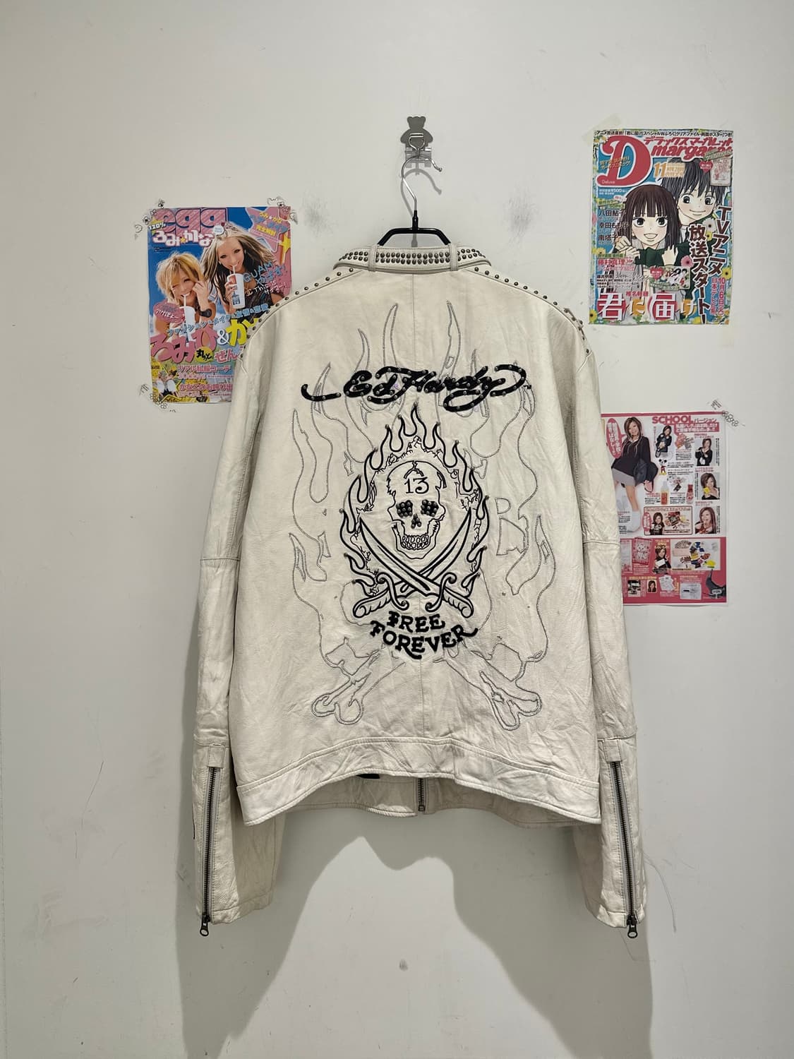 Ed Hardy White Ladder Jacket 상품이미지1