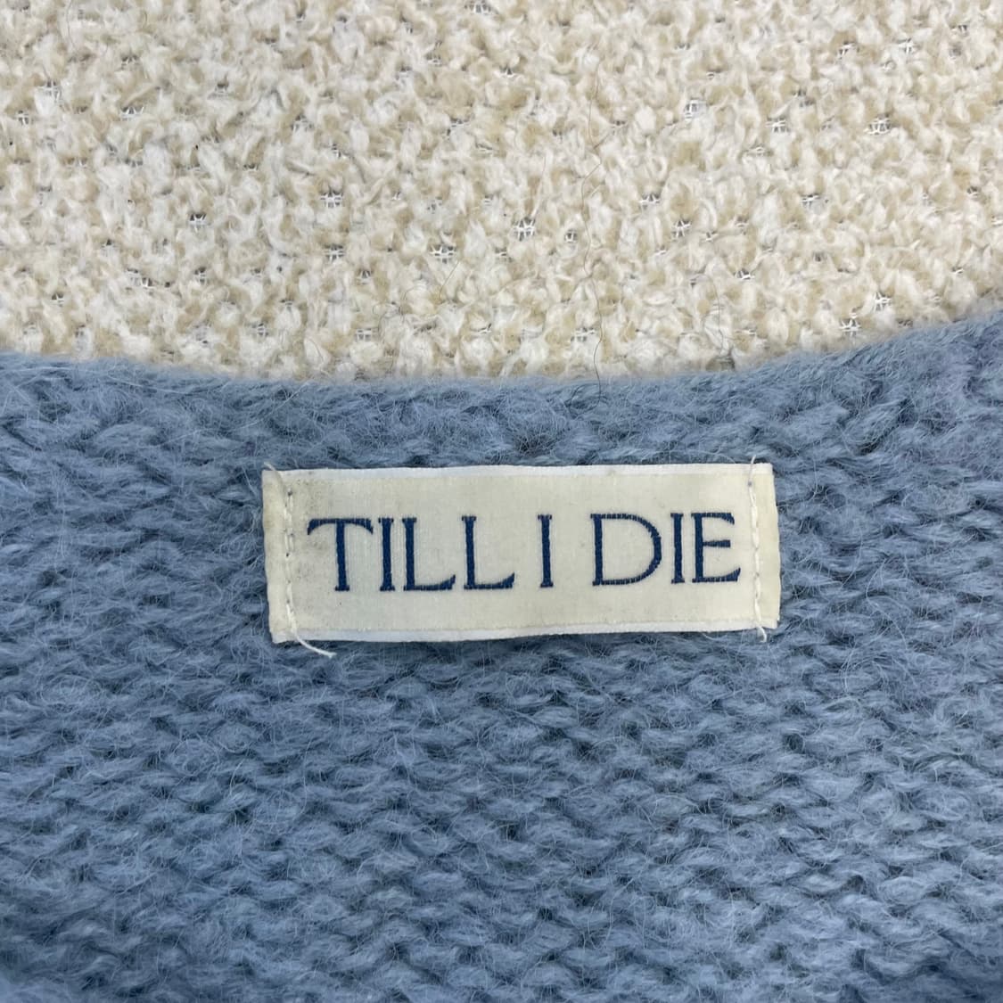 틸아이다이 Till i die Heidi 가디건 스카이블루 상품이미지4