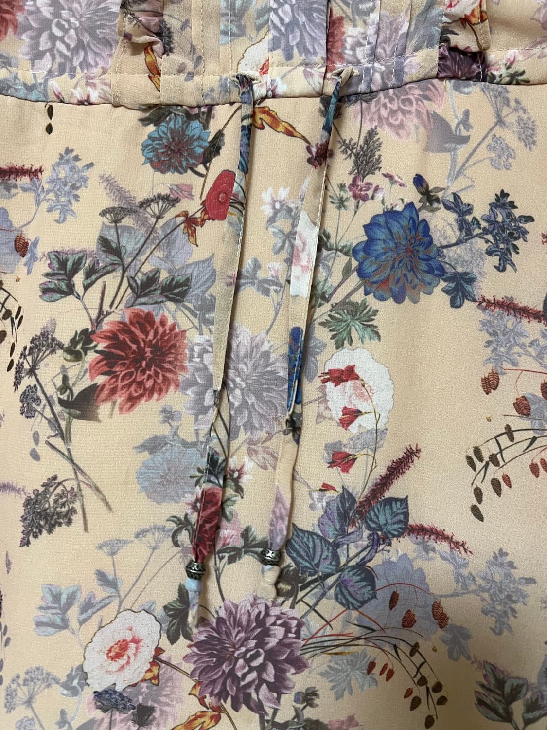 써스데이 아일랜드 플라워 쉬폰 원피스 상품이미지8