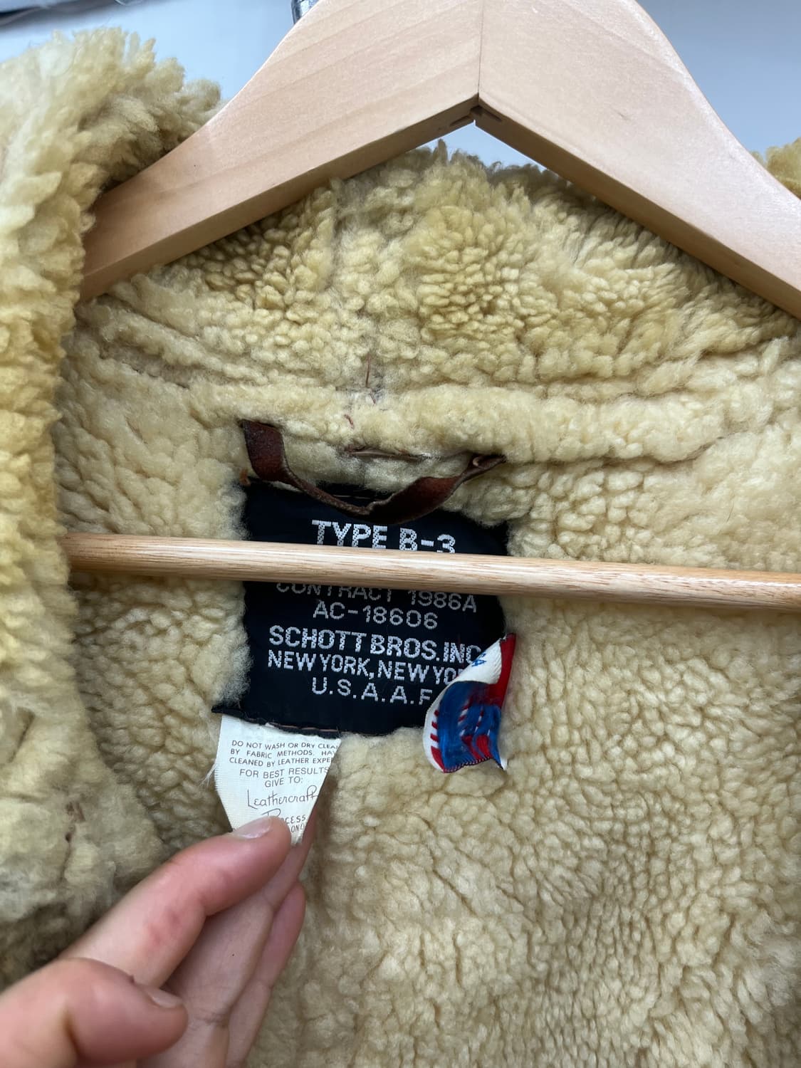 L) U.S ARMY TYPE B-3 MUSTANG 상품이미지8