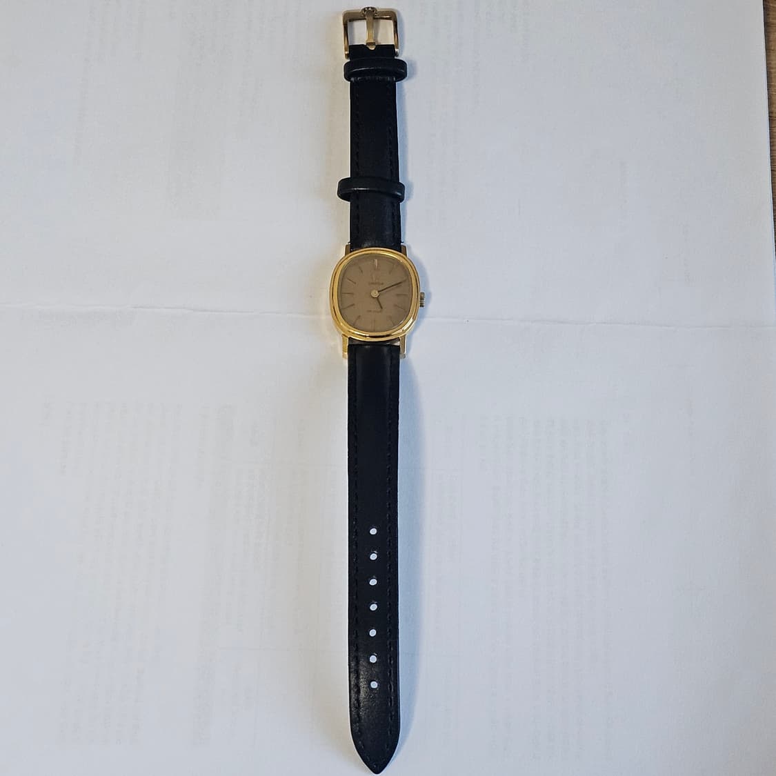 정품 빈티지 오메가 드빌 엘립스 가죽 수동시계 팝니다 상품이미지2