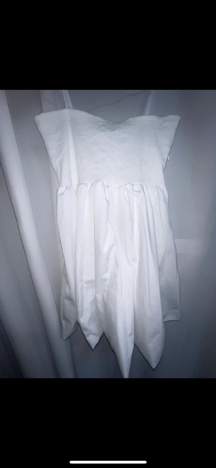 택포8000) 퍼프 화이트 스커트 + 볼레로 상품이미지2