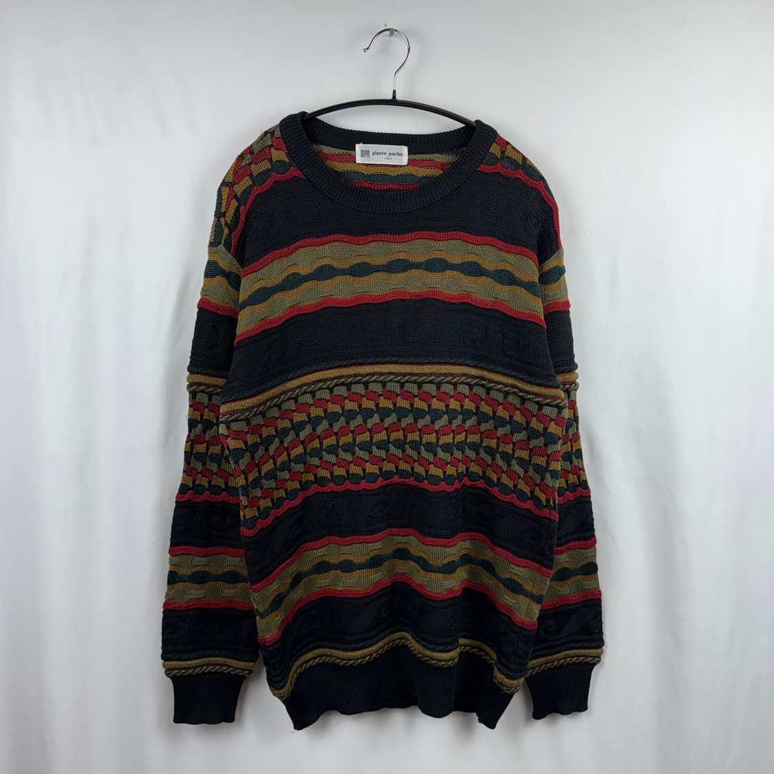 (F) 피에르파챠 빈티지 패턴 니트 상품이미지2