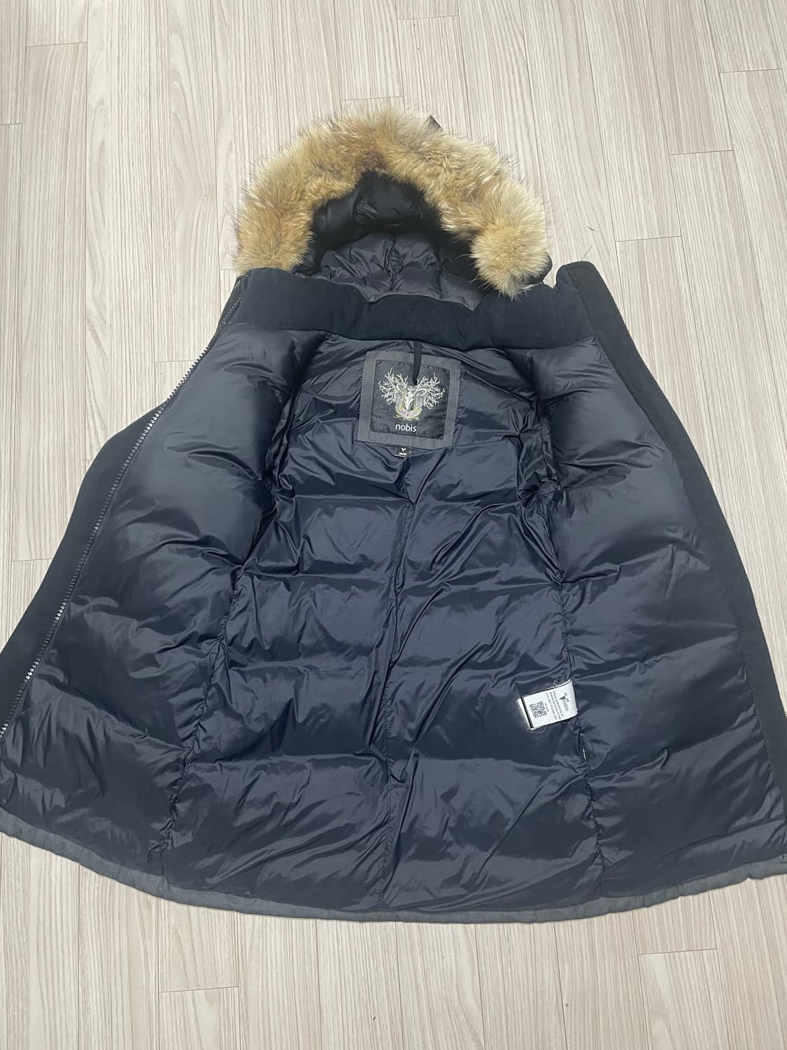 정품 한글택 노비스 CARLA 여성 패딩 XS 상품이미지3