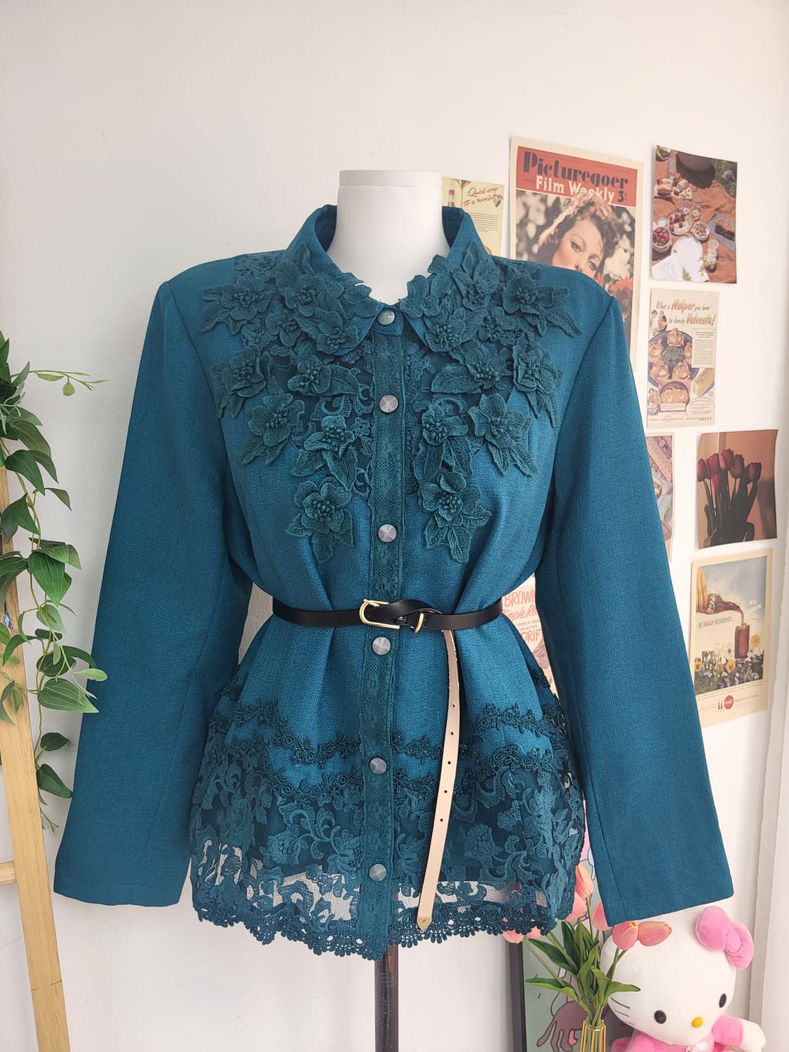 레이스 빈티지 자켓 상품이미지1