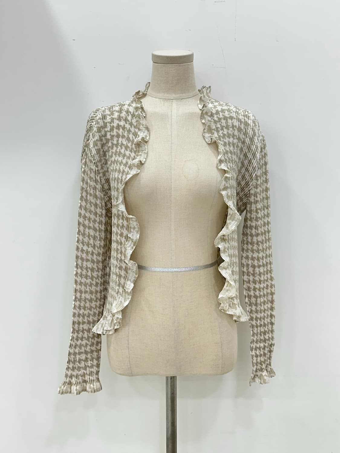 스피치오 플리츠 가디건 상품이미지1