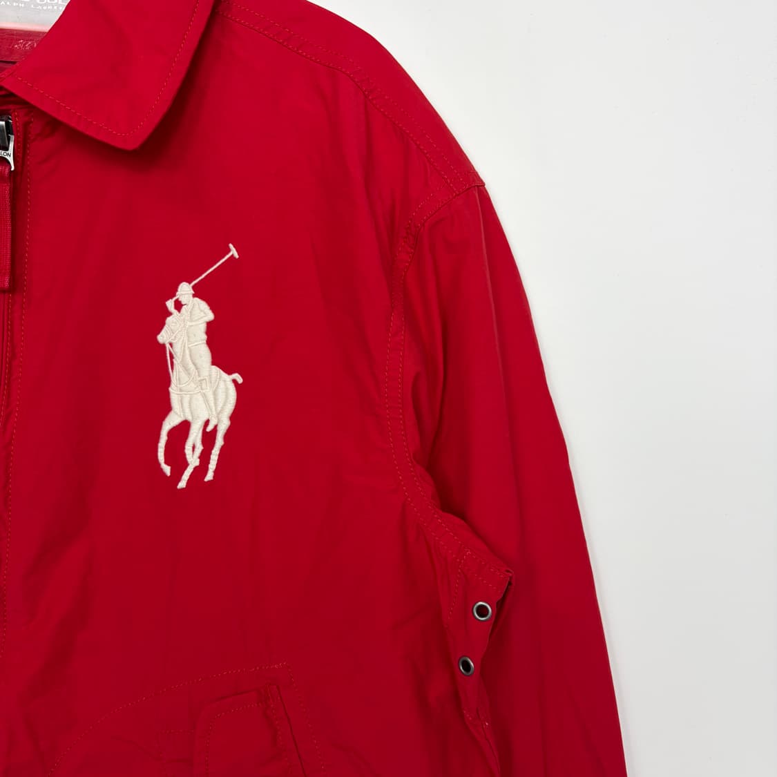 폴로 랄프로렌 빅로고 바람막이 자켓 블루종 상품이미지4