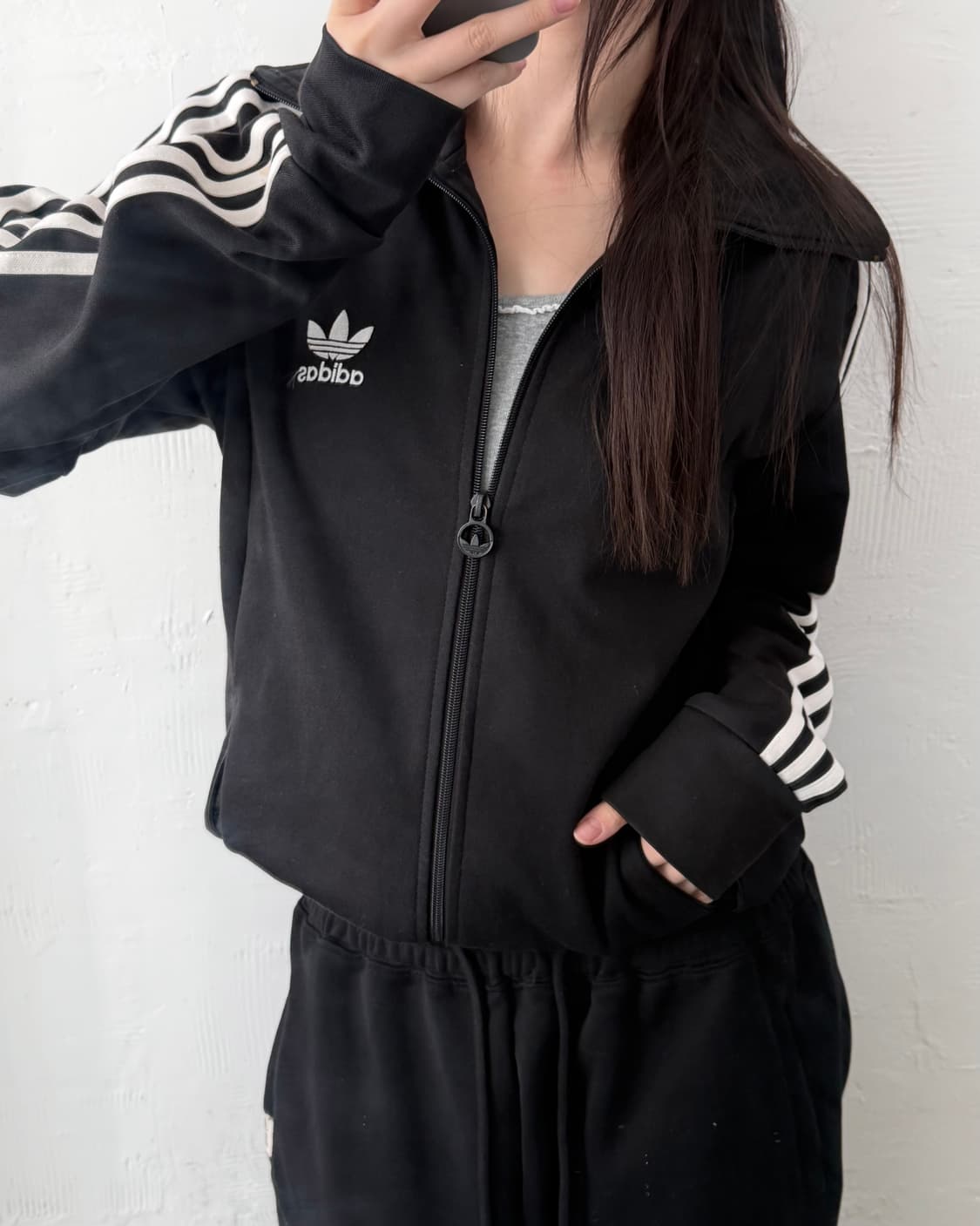 Adidas 아디다스 블랙 유로파 트랙탑 상품이미지2