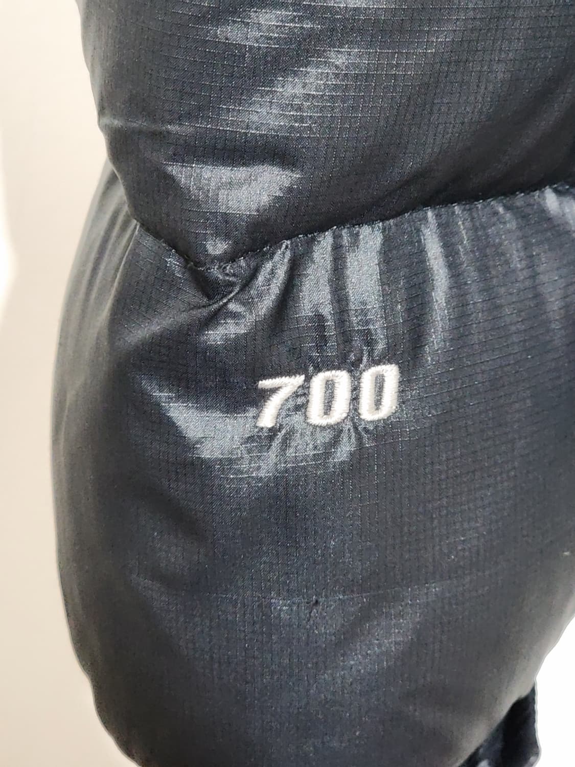 (100) 노스페이스 700 눕시 패딩점퍼 블랙 거위털 다운자켓  상품이미지5