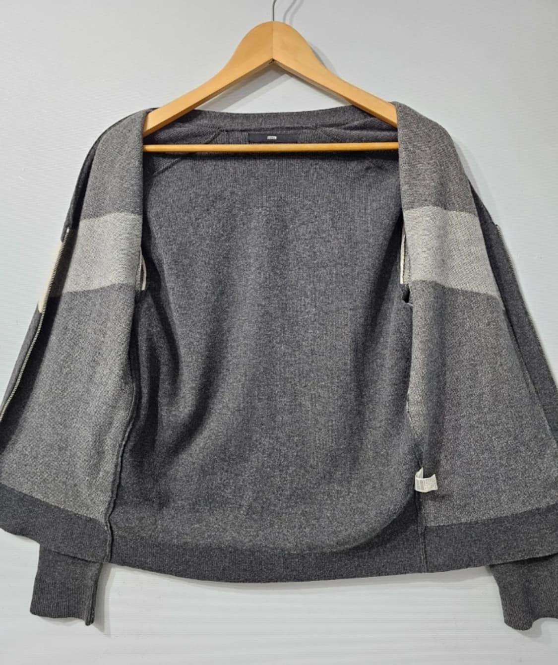 한섬 시스템 system 지퍼 브이넥 가디건 95 상품이미지4