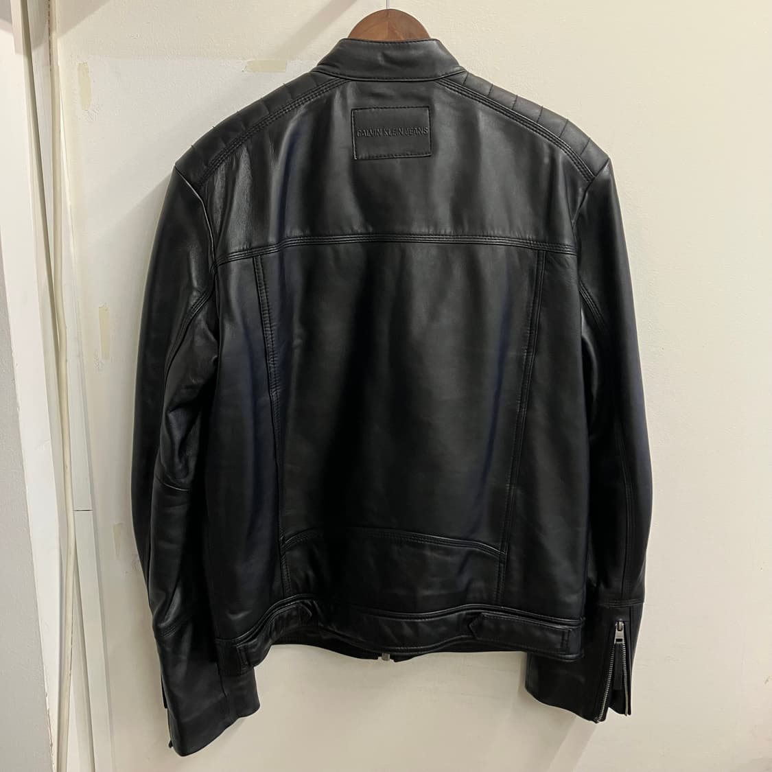 N185 ck 캘빈클라인 가죽자켓 상품이미지2