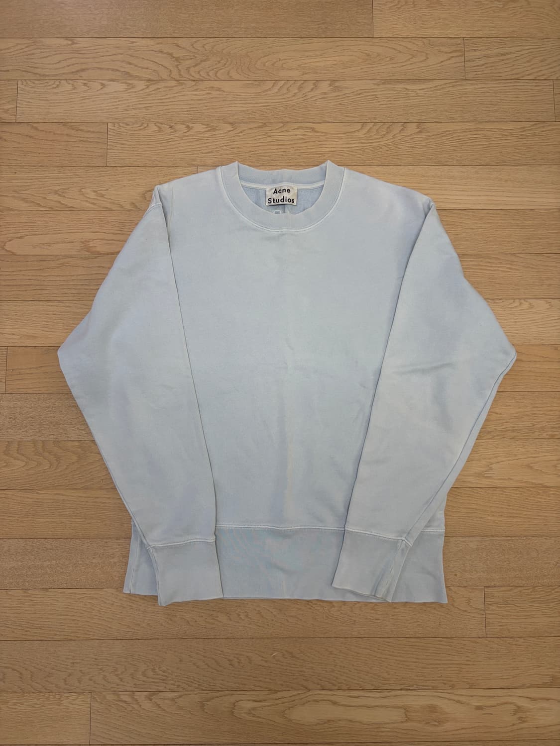 아크네 스튜디오 가먼트-다이드 코튼 스웻셔츠 상품이미지2