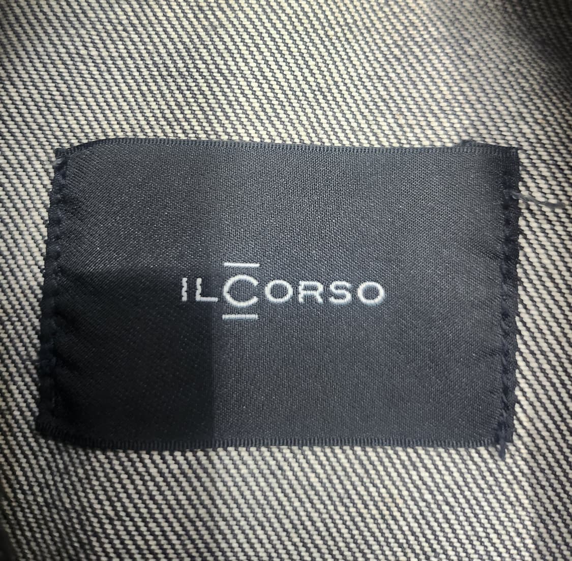 ilCORSO 일꼬르소 흑청 데님 자켓 100 상품이미지3